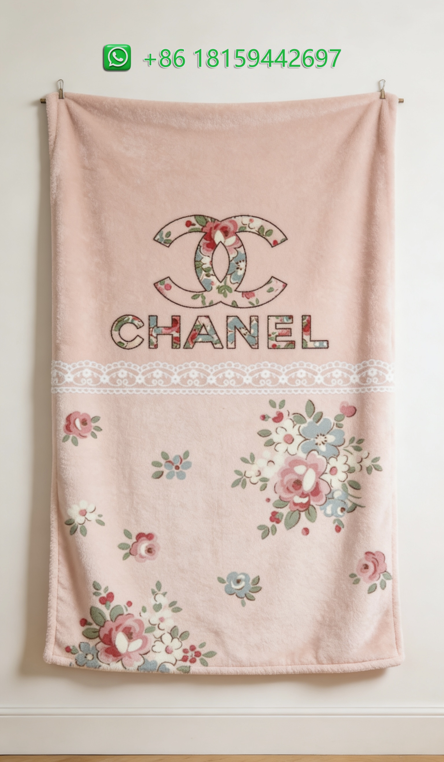 Chanel Throw Blankets
